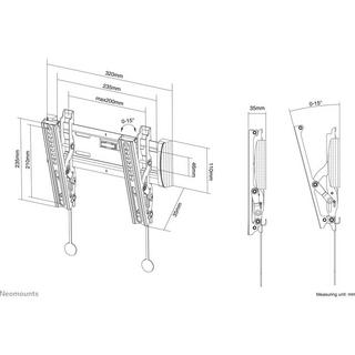 NewStar  Monitor-Wandhalterung 