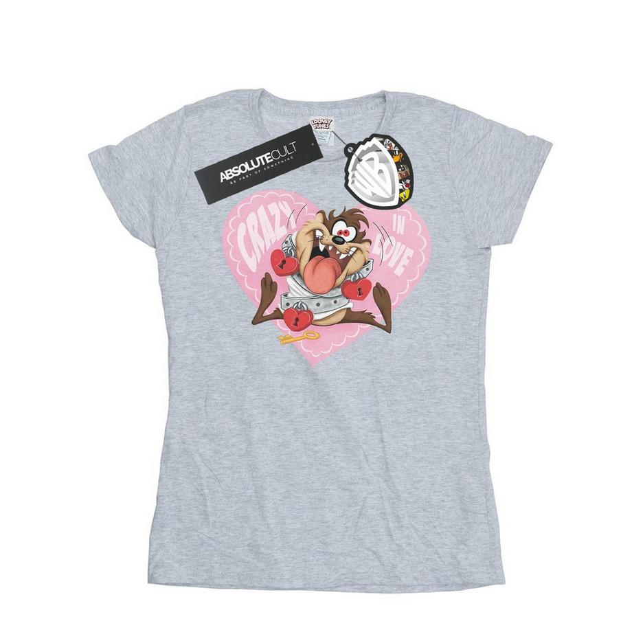 LOONEY TUNES Valentine's Day Crazy In Love T-Shirt  
