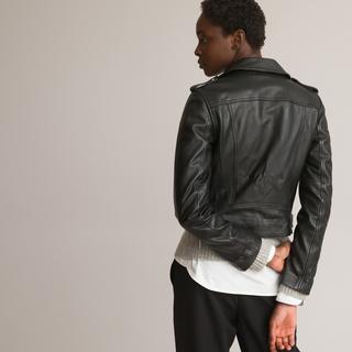 La Redoute Collections  Blouson motard en cuir 