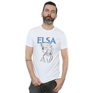 Disney Frozen Elsa T-Shirt stampata  