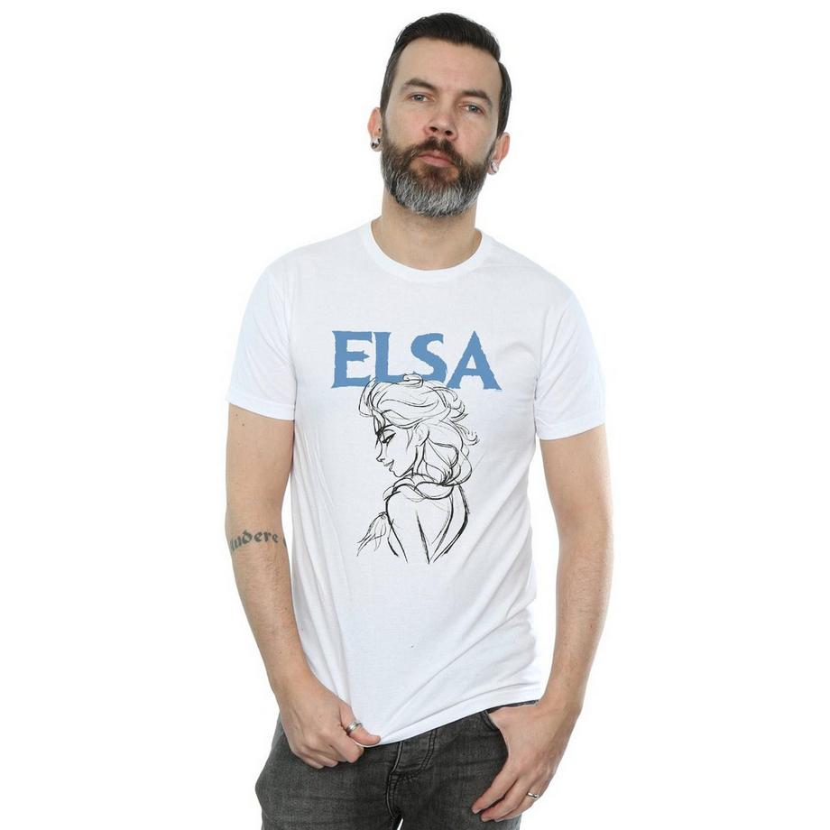 Disney Frozen Elsa T-Shirt stampata  