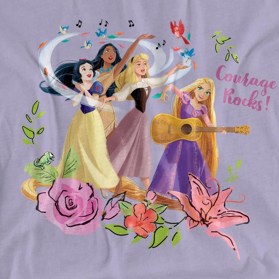 Disney PRINCESS  T-ShirtMotif Blancheneige, Pocahontas Et La Belle Au Bois Dormant 
