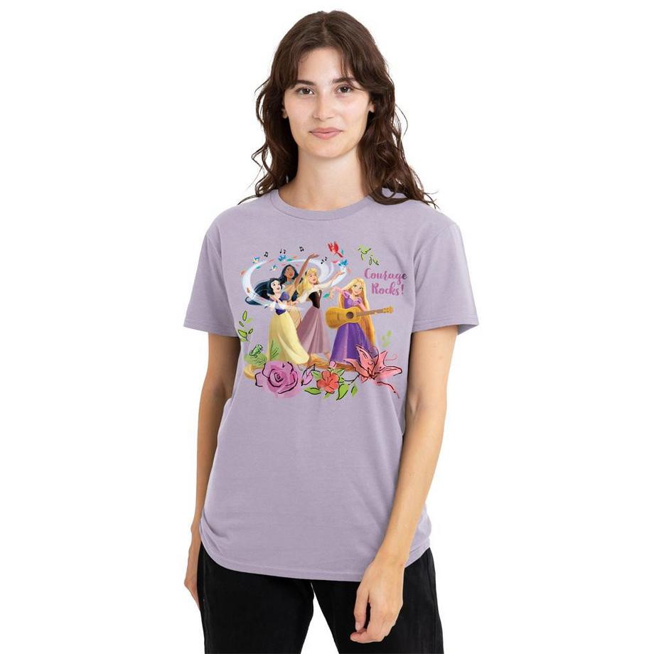 Disney PRINCESS  T-ShirtMotif Blancheneige, Pocahontas Et La Belle Au Bois Dormant 