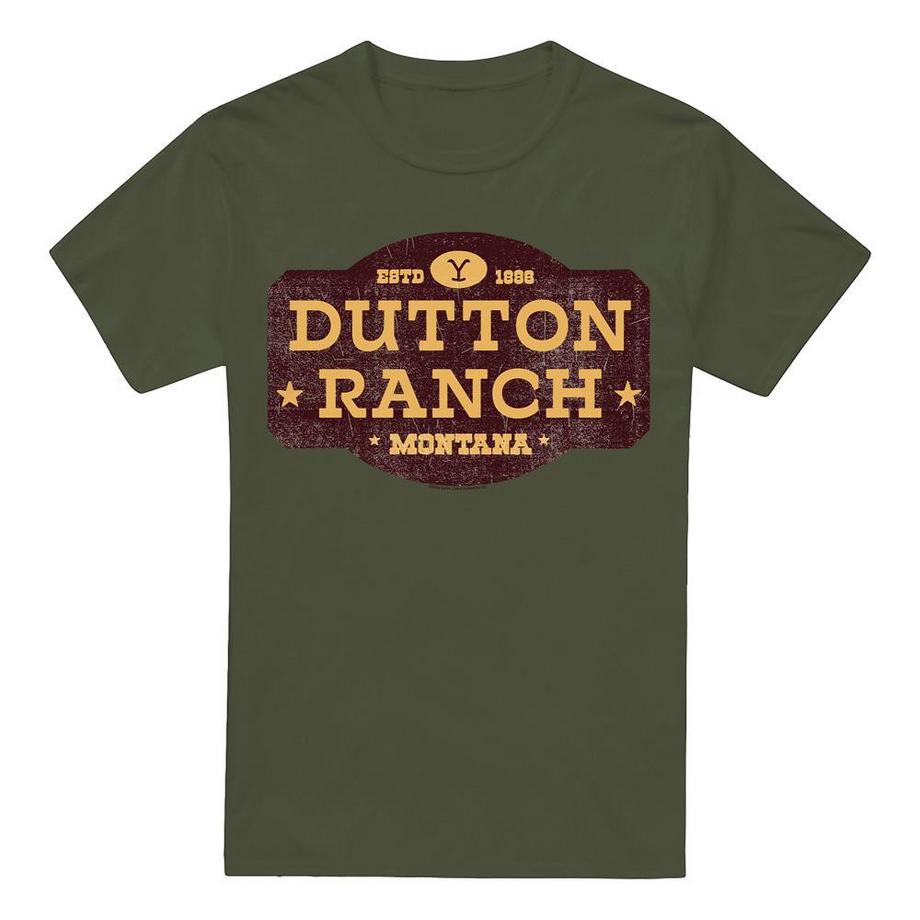 Dutton Ranch Maglietta Effetto Invecchiato