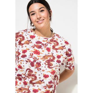 Studio Untold  T-Shirt, oversized, Asia-Print 