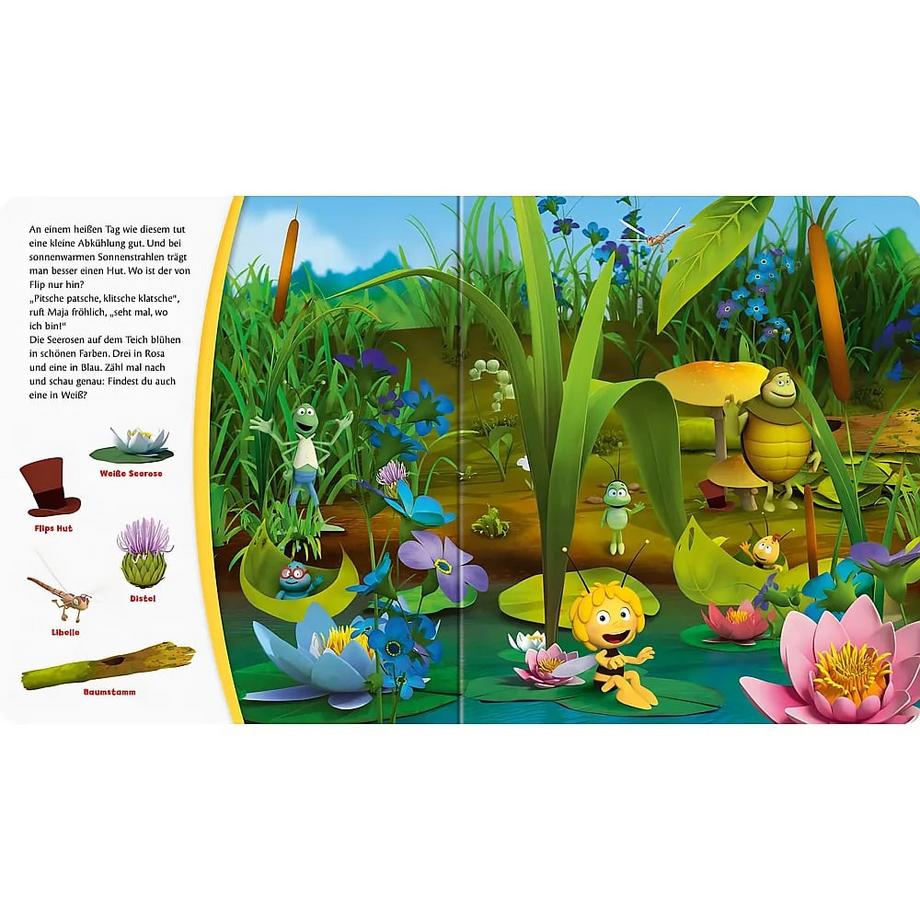 Die Biene Maja: Mein wimmeliger Suchspass X Gebundene Ausgabe 