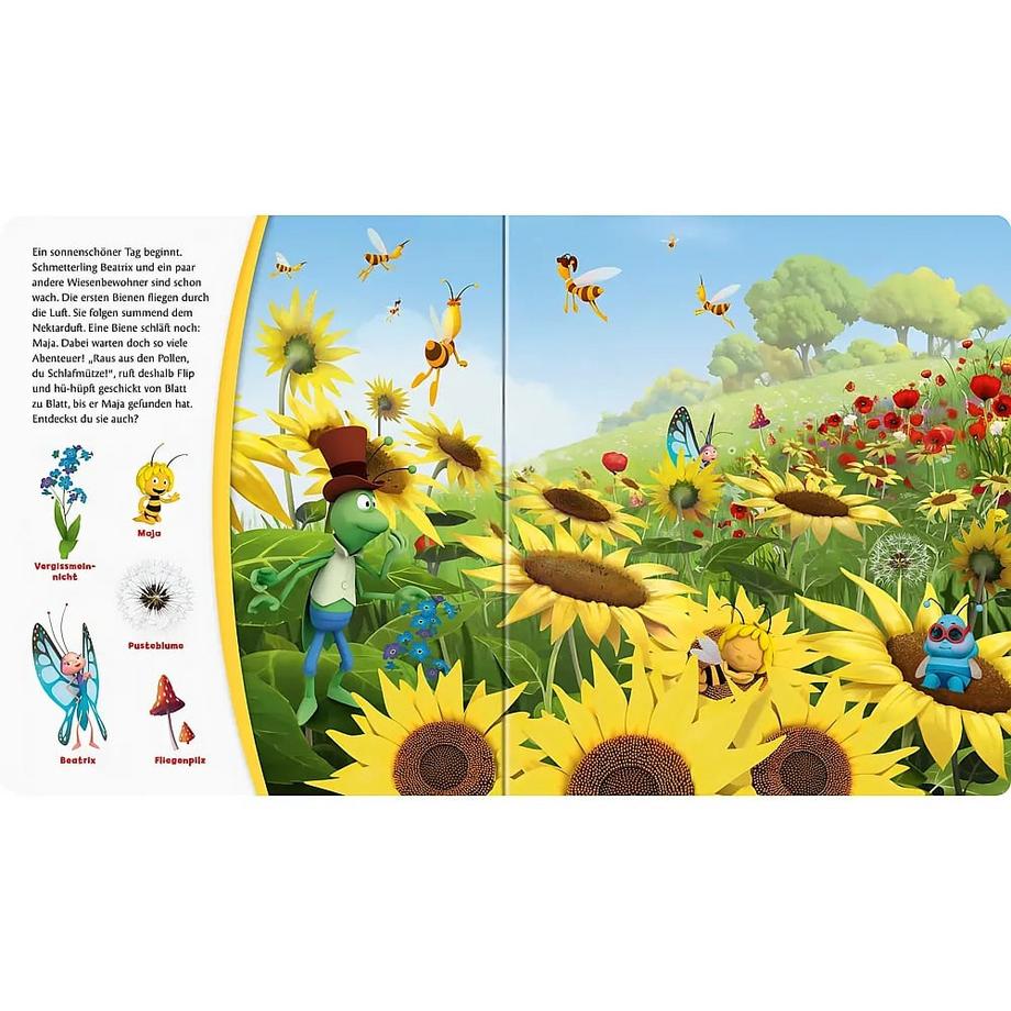 Die Biene Maja: Mein wimmeliger Suchspass X Gebundene Ausgabe 