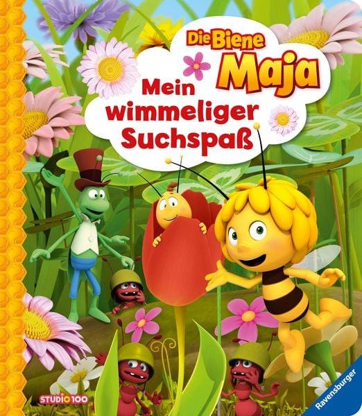 Die Biene Maja: Mein wimmeliger Suchspaß Edina Eidner Couverture rigide 