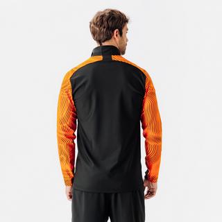 KIPSTA  Sweatshirt  Fussball halber Reissverschluss Polyester mit Muster 