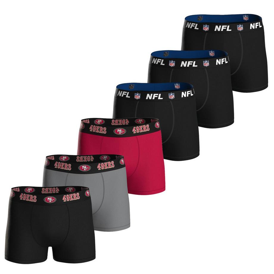 Boxershort  6er Pack Stretch-NFL 6pk Boxers