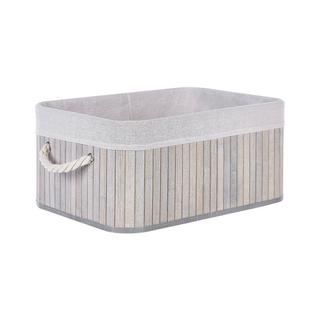 Beliani Korb en Legno di bambù Boho TALPE  