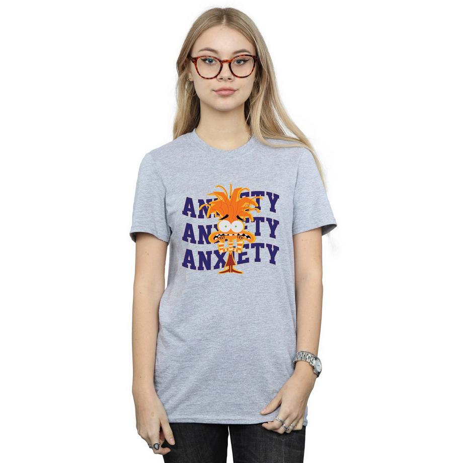 Inside Out T-Shirt à Imprimé Graphique Anxiété  