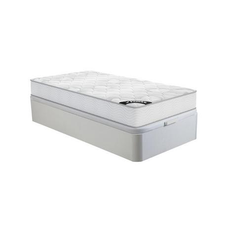 Ysmée Ensemble 90 x 190 cm sommier coffre blanc + matelas ressorts ensachés ép.20cm - SONGE de YSMÉE  