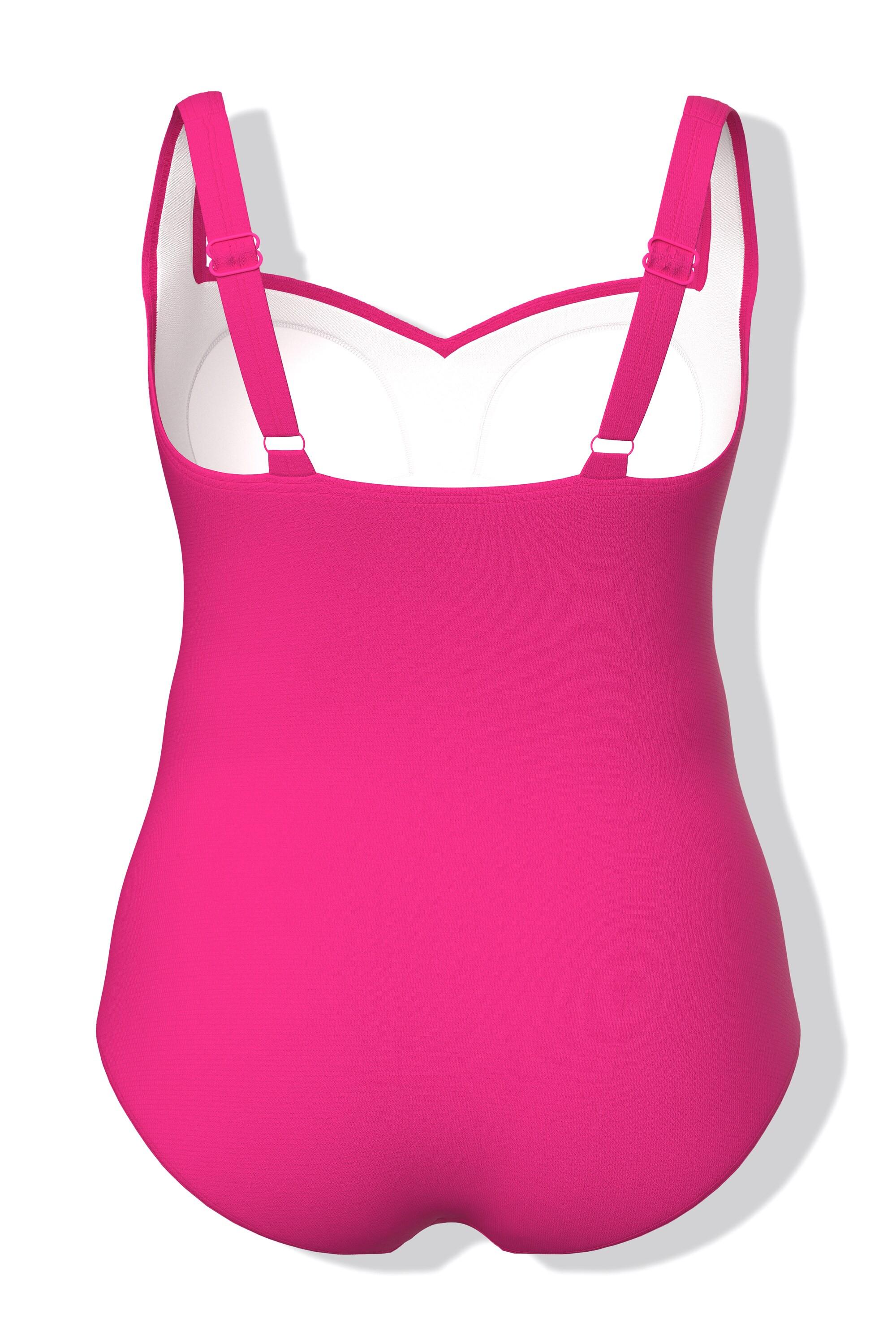 Ulla Popken Maillot de bain Drapé Structure Fine Bonnets Souples  