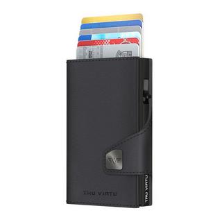 Tru Virtu Click & Slide Vegan Bio Apple Portefeuille Noir  