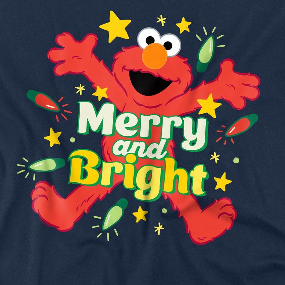 Sesame Street  Merry And Bright T-Shirt 