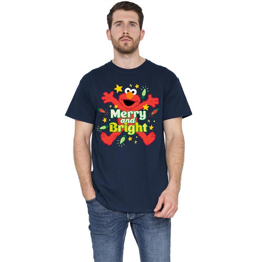 Sesame Street  Merry And Bright T-Shirt 