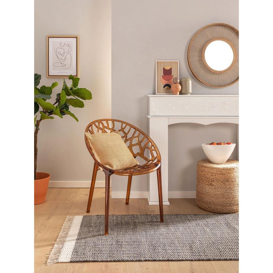 Benuta Wollteppich Läufer Kim SchwarzWeiß  