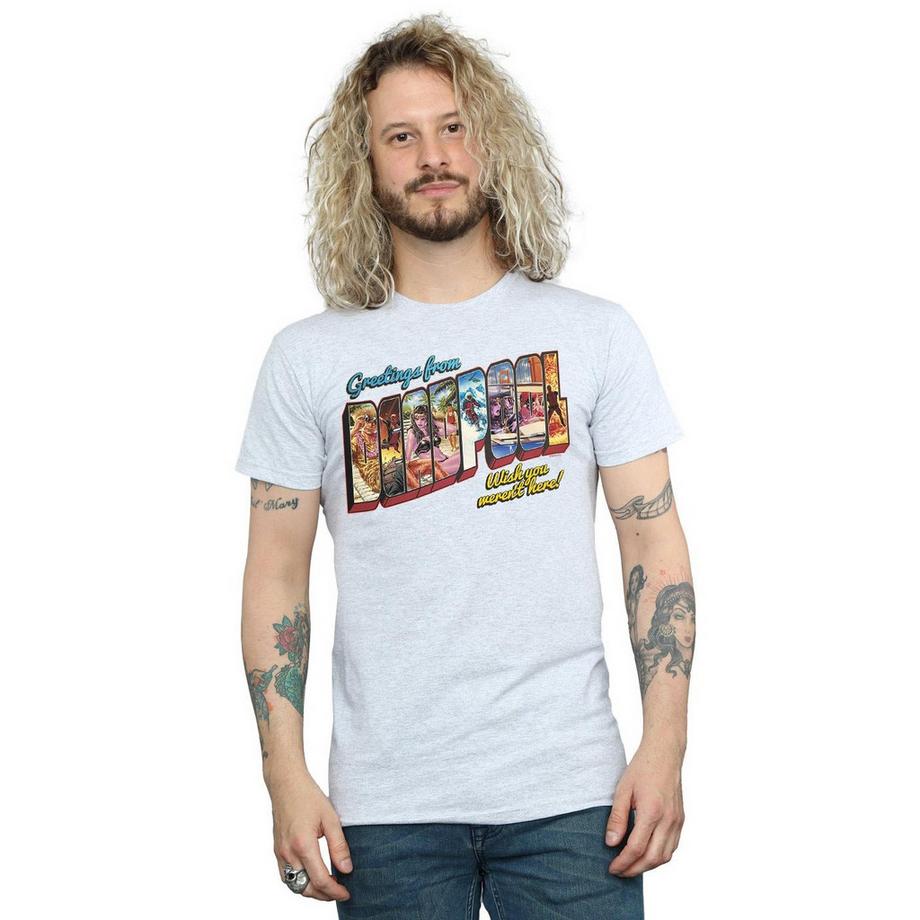 MARVEL Deadpool Greetings T-Shirt  