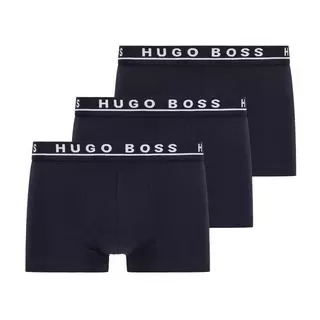 HUGO BOSS Hugo Boss Cotton Stretch Trunk 3-pack  Nero