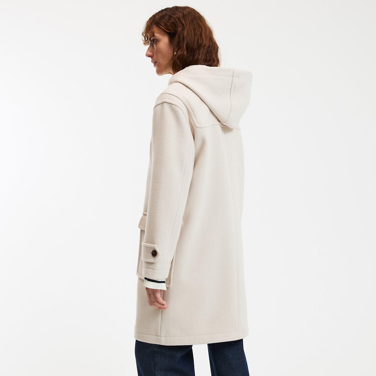 La Redoute Collections Halblanger Kapuzen Dufflecoat  