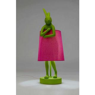 KARE Design Lampe de table Animal Rabbit vert rose 50  