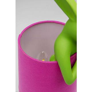 KARE Design Lampe de table Animal Rabbit vert rose 50  