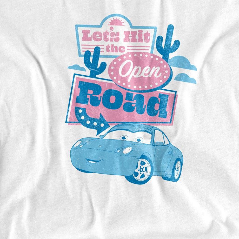 Cars  T-ShirtMotif Sally Carrera Open Road 