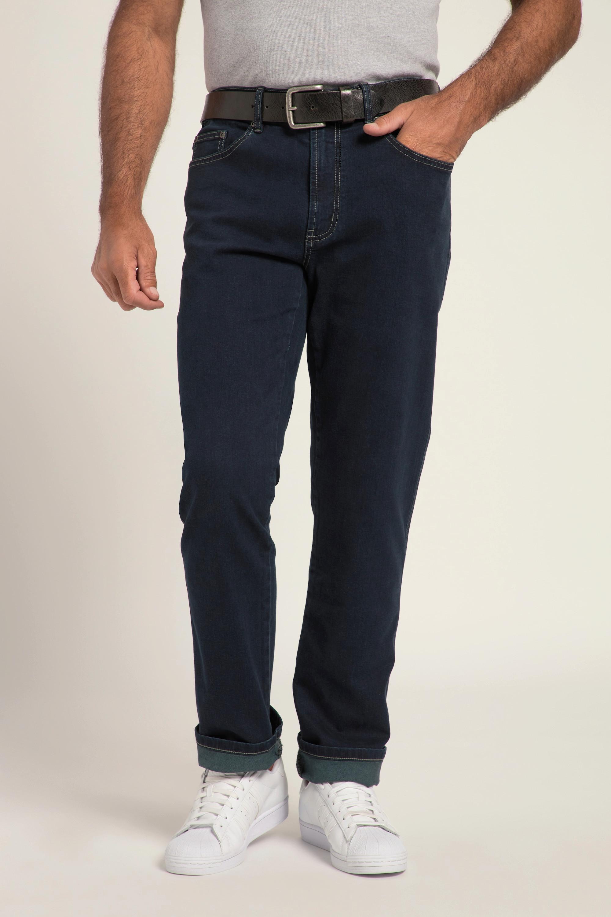 JP1880  Traveller jeans con cintura lateralmente elastica e vestibilità normale, fino alla tg. 36/72 