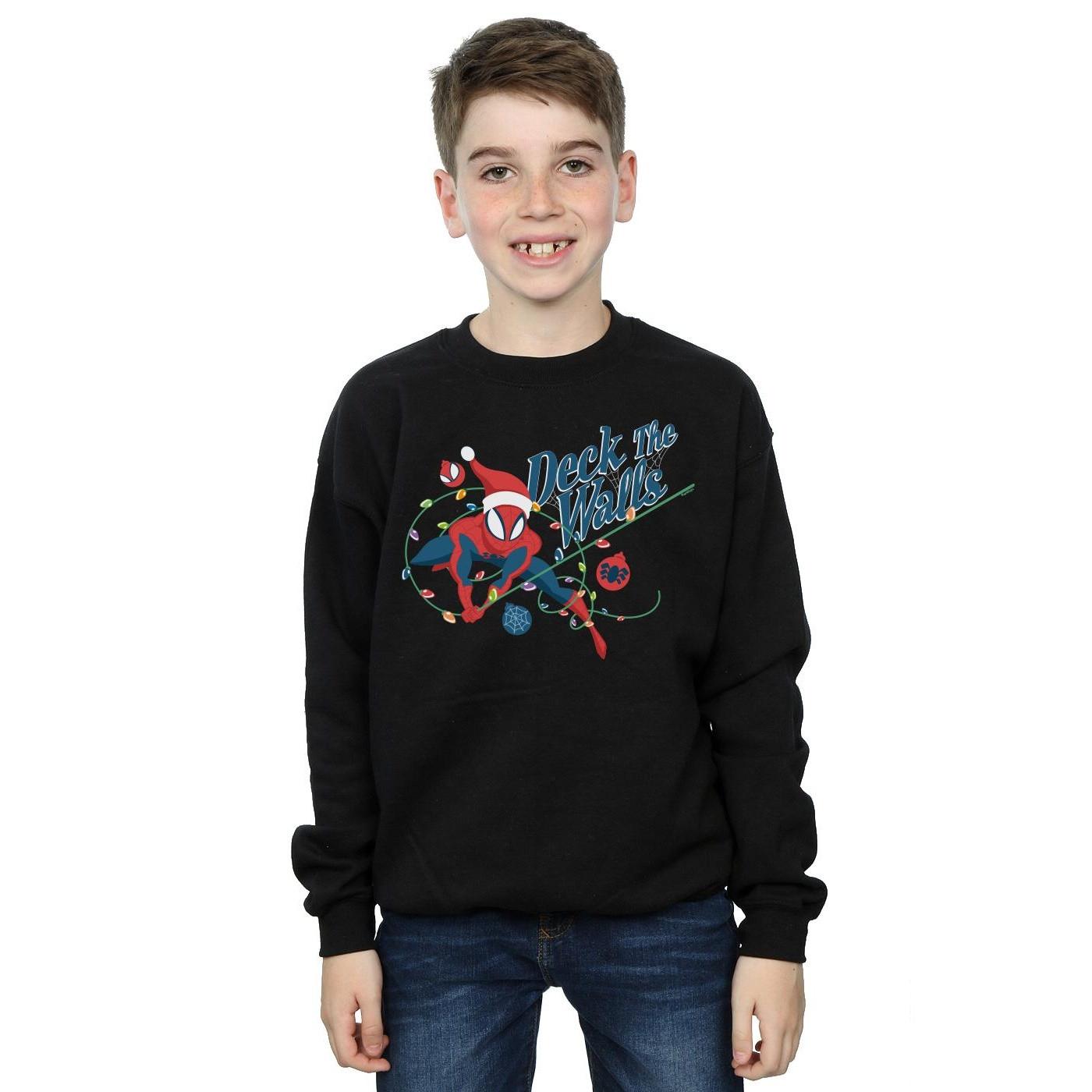 MARVEL  Deck The Walls Sweatshirt 