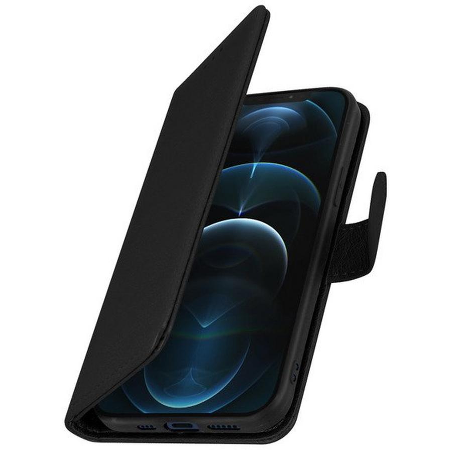 Avizar  Housse iPhone 12 Pro Max Folio Noir 