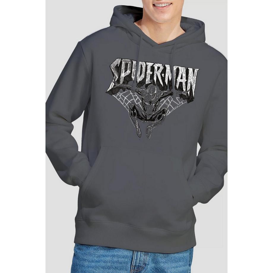 MARVEL Spiderman Sweat à Capuche Imprimé  