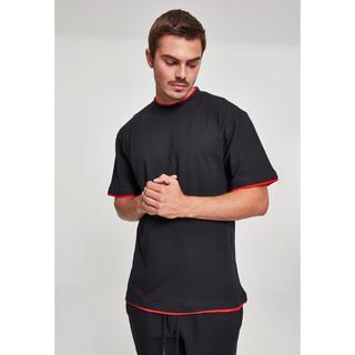 URBAN CLASSICS T-Shirt Kontrastbesatz  