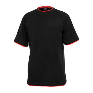 URBAN CLASSICS T-Shirt Kontrastbesatz  
