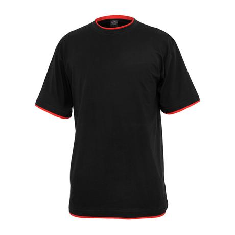 URBAN CLASSICS T-Shirt Kontrastbesatz  
