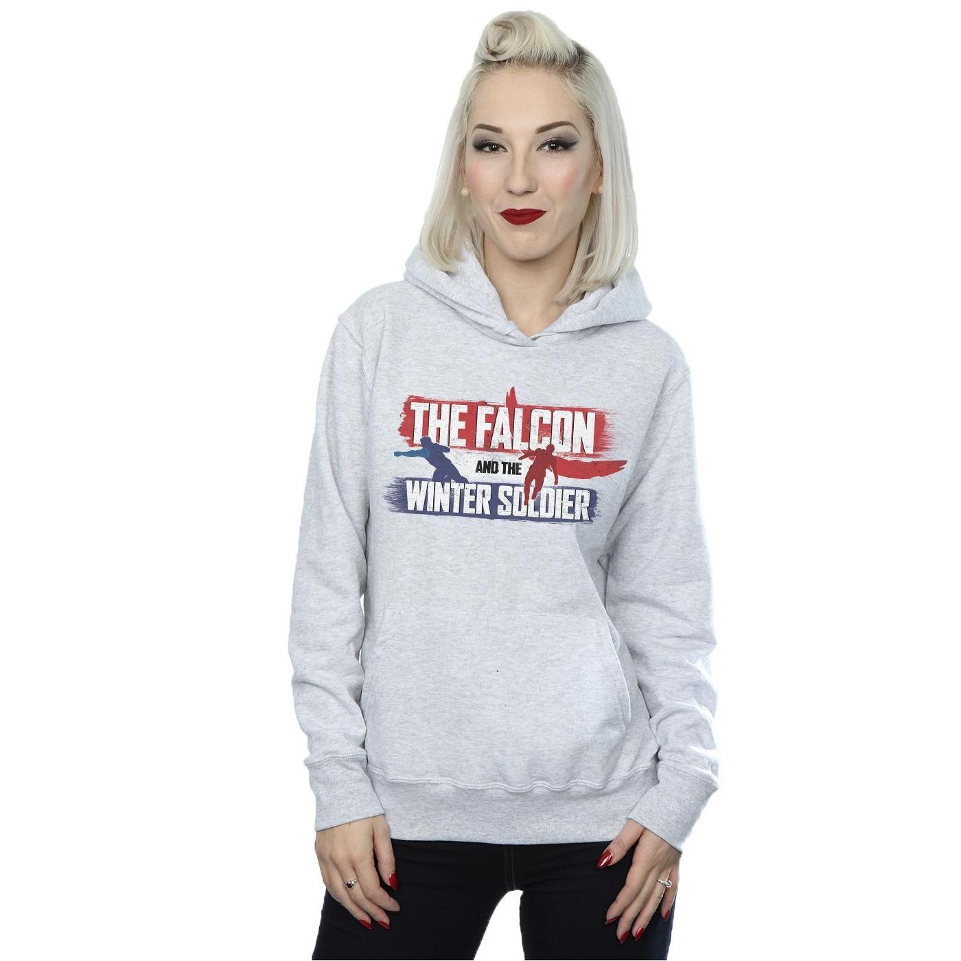 MARVEL  The Falcon And The Winter Soldier Action Logo Kapuzenpullover 