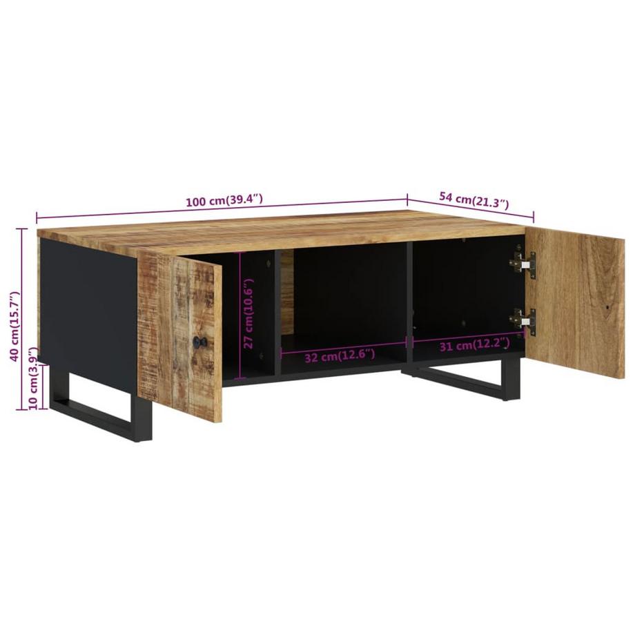VidaXL Couchtisch holz  