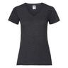 Fruit of the Loom  LadyFit Valueweight VNeck manches courtes T-Shirt 