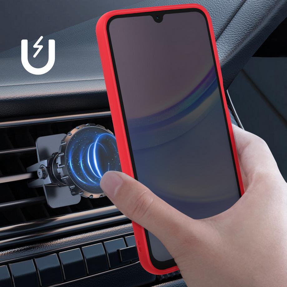 Avizar  Cover per Samsung Galaxy A16 anello magnetico supporto video 