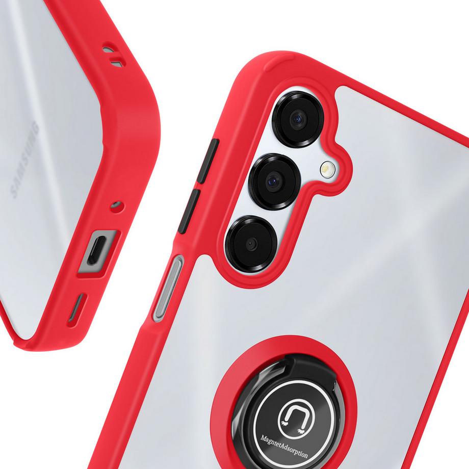 Avizar  Cover per Samsung Galaxy A16 anello magnetico supporto video 