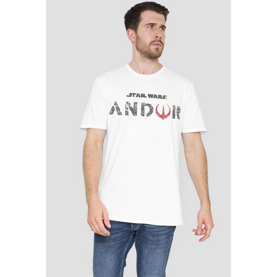 STAR WARS Andor Bedrucktes Kurzarm T-Shirt  