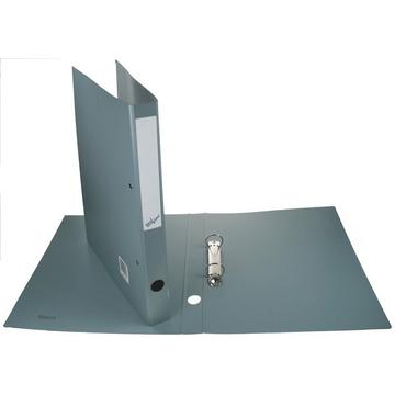 BÜROLINE Ringbuch A4 680009 grau 2 Ringe/3cm, Greifloch