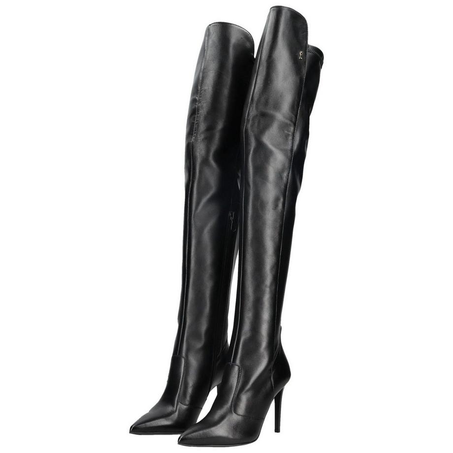 Nero Giardini Overknee-Stiefel mit Spitzem Zeh und Stilettoabsatz  