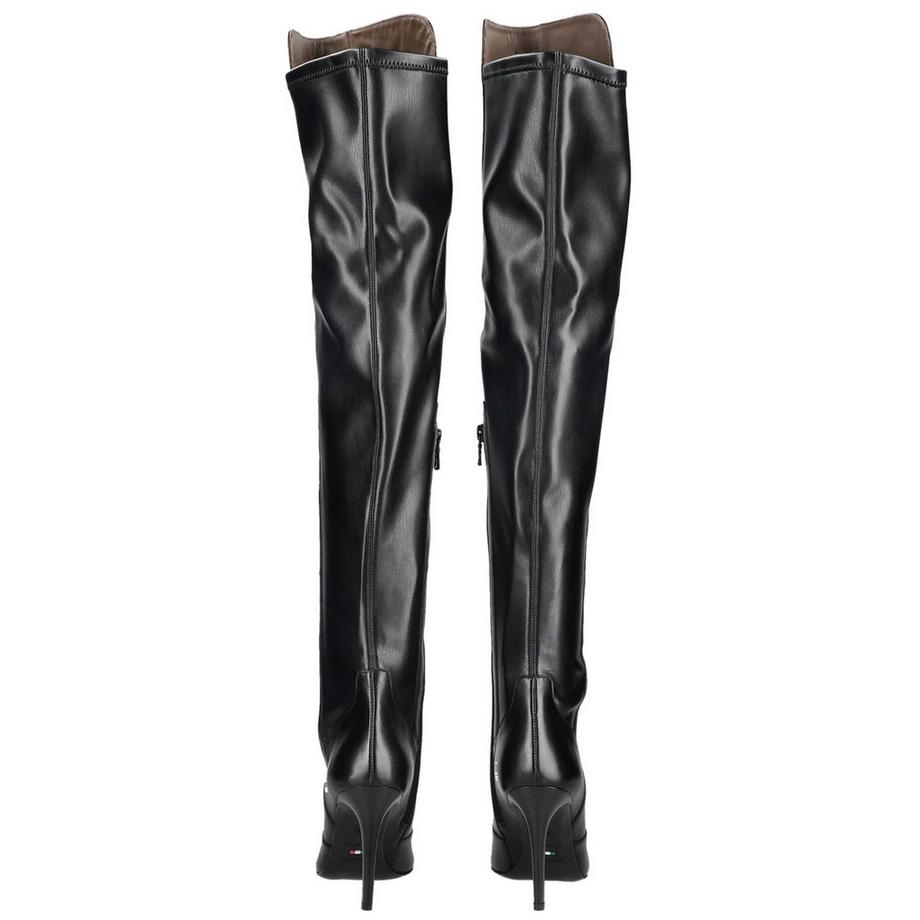 Nero Giardini Overknee-Stiefel mit Spitzem Zeh und Stilettoabsatz  