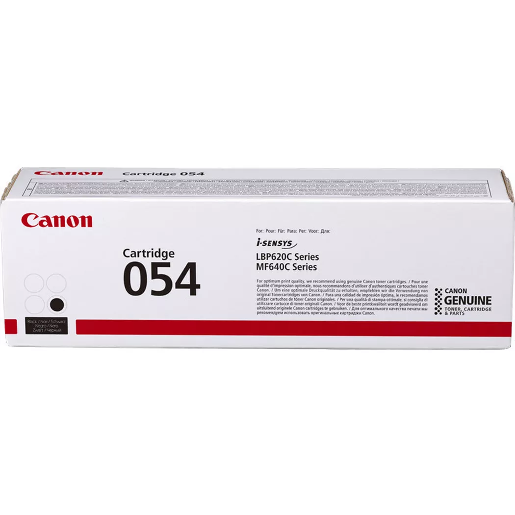 Canon – Toner-Modul 054 schwarz CRG B LBP621/MF641 1500 Seiten, One Size