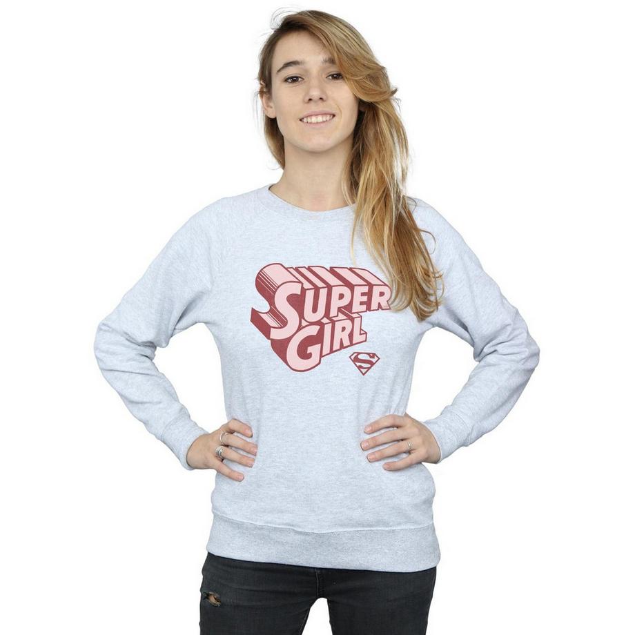 DC COMICS Supergirl Logo Sweatshirt  