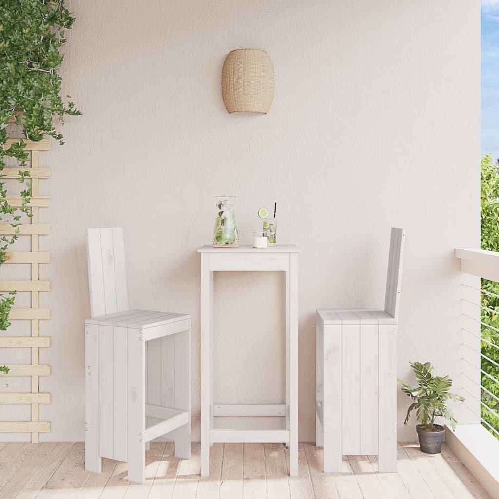 VidaXL Tabouret de bar bois de pin  