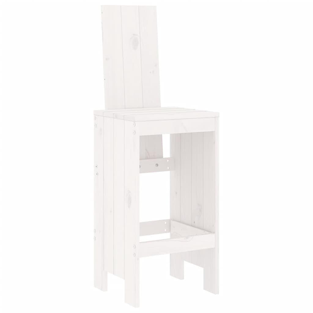 VidaXL Tabouret de bar bois de pin  