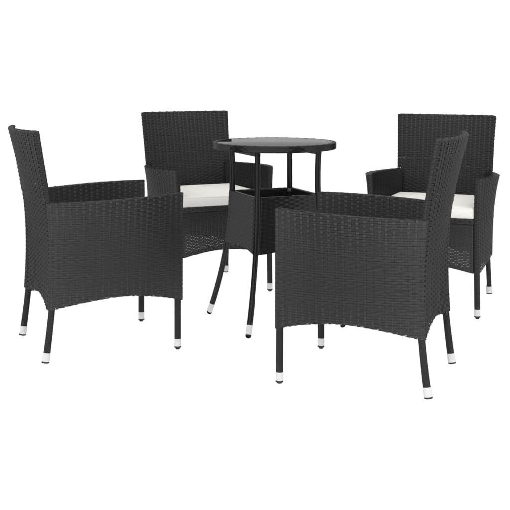 VidaXL Garten bistro set poly-rattan  