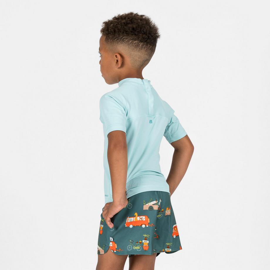 DECATHLON  Short de bain bébé/garçon coupe ample boardshort 